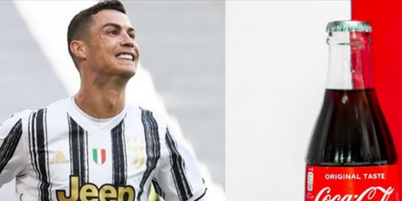 Khoảnh khắc lịch sử: Ronaldo nói không với nước ngọt