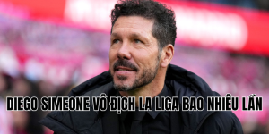diego simeone vô địch la liga bao nhiêu lần