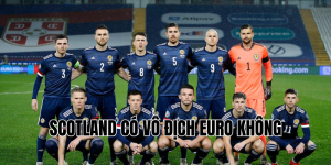 scotland có vô địch euro không