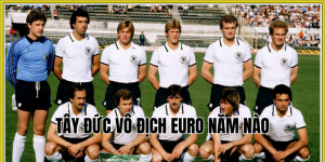 tây đức vô địch euro năm nào