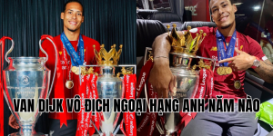 van dijk vô địch ngoại hạng anh năm nào