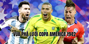vua phá lưới copa america 1942